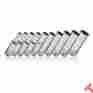 640538 Powerbuilt 10 Pc 1 4 Drive 6 Pt Metric Deep Well Socket Set 028907229904