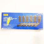 657807068438 Impact Deep Set 1 Vanadium 2 Socket Steel " Chrome Dr. 14-piece