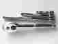 7-85-709 Stanley 1 4 Drive Ratcheting Socket Wrench With 3 Extension Full Polish Vintage