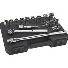 73244 Klutch Pc Drive Sae Socket Set