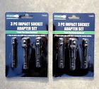 0972576 73453 Grip Impact Socket Adapter Set 097257734536