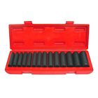 73580 Sockets 15pc 1 Set Impact 6pt Model Point Sae Grip Std 2 Deep