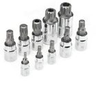 Xzn12 7449681624564 Unbranded Triple Square Spline Bit Socket Set Point