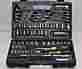 75-piece Stanley Tools New 1 4 3 8 Microtough Ratchet And Laser Etched Socket Set