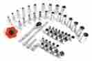 0995750 80300 Gearwrench 1 4 Drive Socket Set 51 Piece Metric Inch Deep Shallow 099575803000