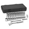 80569 Gearwrench Drive Mechanic Socket Set Sae Pcs 0099575805691
