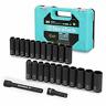 820909659655 Duratech Impact Socket Set Drive Deep With
