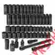 83127 Craftsman 55 Pc 1 2 In Drive Dual Mark Impact Socket Set