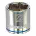 0991987 85413 Kobalt 3 8 Inch Drive 22 Mm Shallow 6 Point Metric Socket Polished Chrome 099198854137