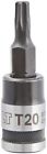87660 Kobalt Drive Torx Driver Socket Magnetic Star Hex 781412118742
