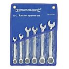 658930 885973007788 Silverline Metric Fixed Head Ratchet Wrench Set
