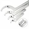8908221628 Unbranded Universal Wrench Adjustable Hook Spanner Type Set Nuts Bolt