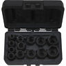 90178 Klutch Chrome Moly Impact Socket Set Sae 099575901782