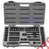 92-824 Stanley 69pc Black Chrome Socket Set New 076174928242