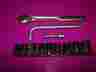 93176 Craftsman Stanley Used Socket Wrench Set 13 Pices