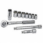 94512 Sk Professional Tools Socket Wrench Set Sae Dr 025141001471