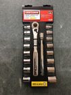 9596791 Craftsman New Piece Socket Wrench Metric Sae Set Free Shipping