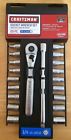 9596793 Craftsman Drive Sae And Metric Point Socket Wrench Set New
