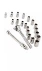 Ac333 Autocraft 22 Piece Ratchet Socket Set
