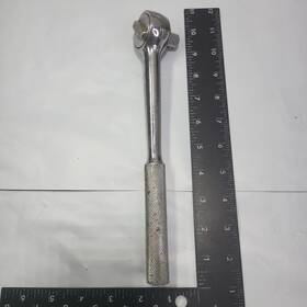 21278 Ace 1/2 Inch Drive Ratcheting Socket Wrench - 10 Long Works Great Chrome H