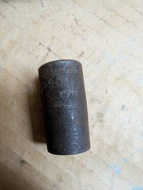 Sw-605 Apex Sw605 9/16 Inch 3/8 Drive 6-pt Impact Socket Dayton Ohio Usa Made