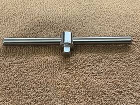 10-938 Armstrong Vintage 1/4 Inch Drive 5 T-handle Usa Clean