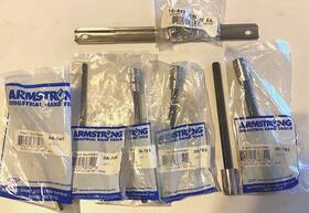 38-747-755 Armstrong 38-747 3/8 Inch Drive Extra Long Metric Hex Socket Usa 6 Pc Set Nos