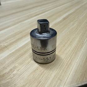 11-951 Armstrong Tools 3/8 Inch Dr Adapter To 1/4 Male Chrome Socket Ratchet Adaptor Usa