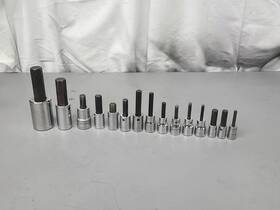 75556654 Armstrong Tools Usa Hex Allen Bit Socket Driver Set 5/32 To 5/8 15pc