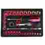 Ast-7441 Generic 1 4 Dr Drive Close Quarters Spline Closequarter Tight End Socket Bit Tool Set 789610999538