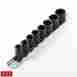 Ate-10797 Generic 3 8 Inch Dr Drive Metric Size Mm Black Impact Socket Wrench Tool Set 789611001148