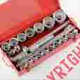 Ate-93330 Generic 26pc 3 4 1 Inch Drive Dr Sae Size 12 Point Large Ratchet Socket Set Tool Kit 789611033323