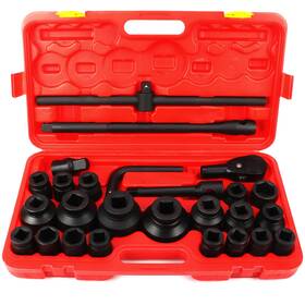 Awagas 973486150856 3/4 Inch Drive Impact Socket Set 26 Piece Deep Sock