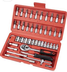 Rsws-001 Beaiguna 46pcs Small Drive Socket Ratchet Wrench Screwdriver Set