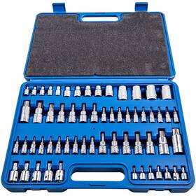 G4fisk Bfo 60 Pieces External Star Socket Tamper Proof Security Bits Tool Auto Car