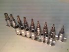 Taib04701 Bit E6-e16 3 Torx 4 T10-t55 1 Snap 8 Star 2 Rails 18pc Set Socket " Drive
