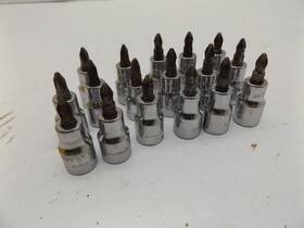 Blackhawk Hw-9451-2 17 Pcs Phillips Bit Socket 3/8 Inch Drive Ph2