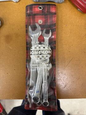 Zpc-6 Bon-e-con Vintage Combination Wrench 6 Piece Set
