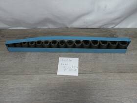 Pa-24m Bonney 1/2 Inch Drive Metric Impact Socket Set 10mm-24mm 15-piece Usa Made