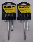 85-704 Brand Tools 3 " Stanley 4 Piece Bar Dr. 1 Set Tool Extension Sets 2