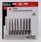 Bs-308wsl Genius New Drive Piece Wobble Hex Bit Socket 668233110059