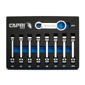 Cp31550-9mt Capri Tools 1/2 Inch Drive Torque Adapter Set 12-point Box End 14 To 24 Mm