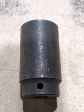61-4240 Carlyle 1-1/4 Inch Deep Impact Socket 1/2 Drive