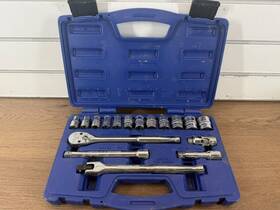 Wcp034701 Carlyle Tools By Napa Ss38017m Socket Set 3/8 Inch 17pc