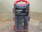 127792 Case 4 Socket Set Drive 1 " Husky Piece Very 26 Good Condition