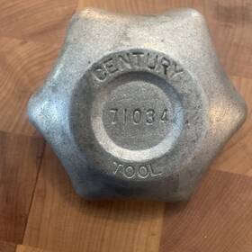 71034 Century Used Tool 3/8 Inch Palm Socket Handle #71034. Nj