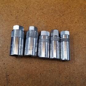 Ct-465 Champion Ct-902 Vintage Plug-mate Spark Plug Socket Lot 3/8 Drive