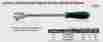 Cjck0819 Toptul 1 4 Drive Extra Long Ratchet