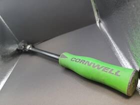 Jrzfb12xlg Cornwell Jrzfb12lg 3/8 Inch Drive Flex Head Rachet 12 Long Comfort Grip
