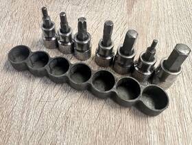 Craftsman 16838ac Hw Metric Hex Bit Socket Set 3/8in Drive 7pc Chrome Steel